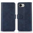 For iPhone 16e Cow Texture Leather Phone Case(Blue) - iPhone 16e Cases by PMC TechLife | Online Shopping South Africa | PMC TechLife | Buy Now Pay Later Mobicred