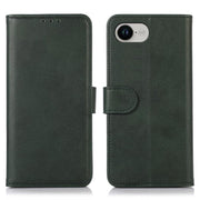 For iPhone 16e Cow Texture Leather Phone Case(Green)