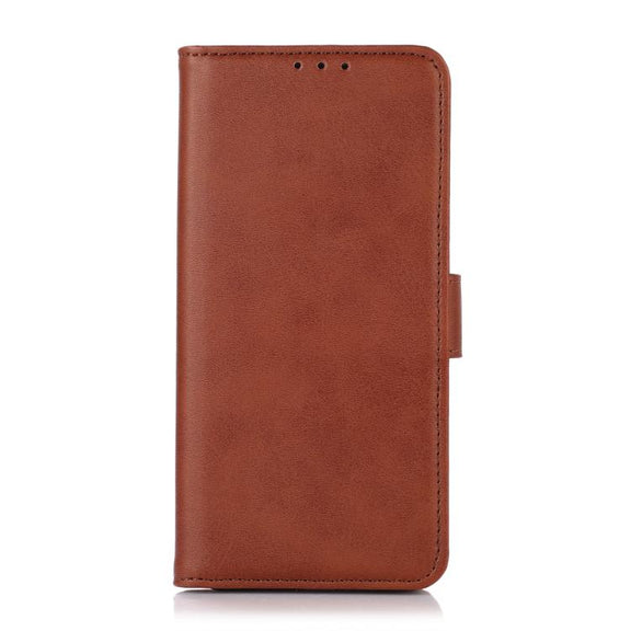 For iPhone 16e Cow Texture Leather Phone Case(Brown)