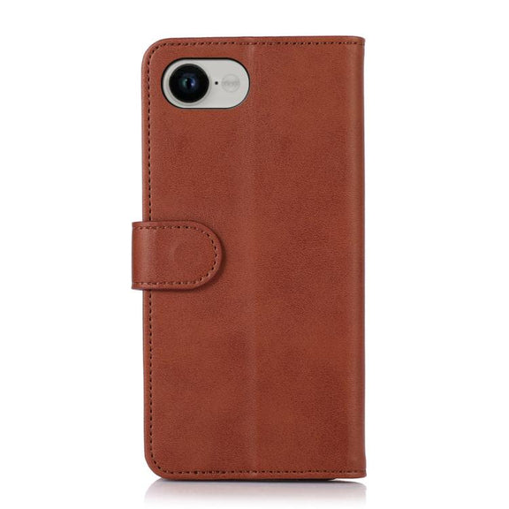 For iPhone 16e Cow Texture Leather Phone Case(Brown)