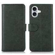 For iPhone 17 Cow Texture Leather Phone Case(Green)