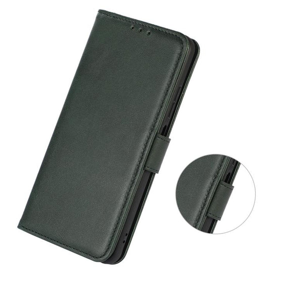 For iPhone 17 Cow Texture Leather Phone Case(Green)