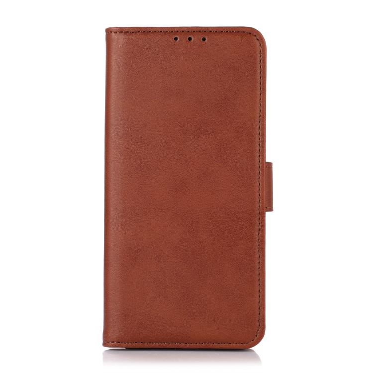 For iPhone 17 Pro Cow Texture Leather Phone Case(Brown)
