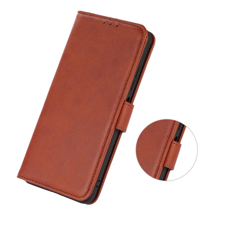 For iPhone 17 Pro Cow Texture Leather Phone Case(Brown)