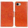For iPhone 16e Nappa Texture Leather Case(Orange) - iPhone 16e Cases by PMC TechLife | Online Shopping South Africa | PMC TechLife | Buy Now Pay Later Mobicred