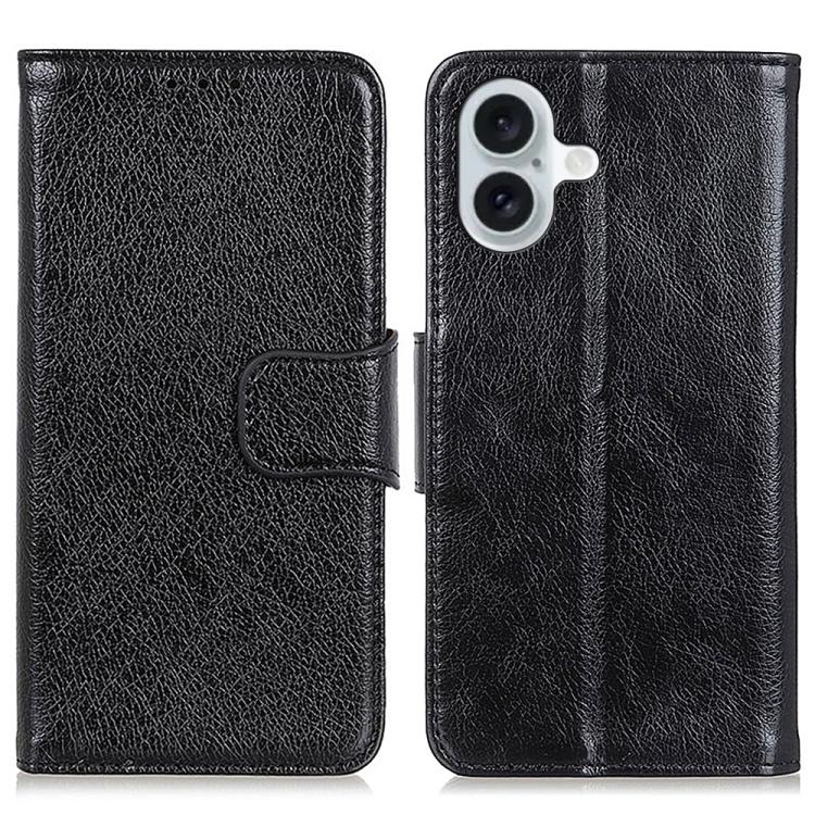 For iPhone 17 Nappa Texture Leather Case(Black)