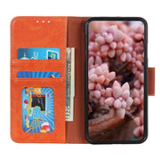 For iPhone 17 Pro Max Nappa Texture Leather Case(Orange)