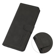 For iPhone 17 Pro KHAZNEH Matte Texture Leather Phone Case(Black)
