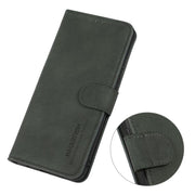 For iPhone 17 Pro Max KHAZNEH Matte Texture Leather Phone Case(Green)