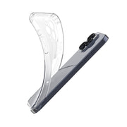 For iPhone 16 Pro Four-Corner Shockproof Clear TPU Phone Case(Transparent)