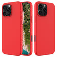 For iPhone 16 Pro Max Solid Color Silicone Phone Case(Red) - More iPhone Cases by PMC TechLife | Online Shopping South Africa | PMC TechLife | Buy Now Pay Later Mobicred