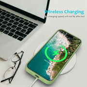 For iPhone 16 Pro Solid Color Silicone Phone Case(Mint Green)