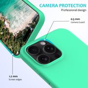 For iPhone 16 Pro Solid Color Silicone Phone Case(Green)