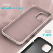 For iPhone 16 Pro Solid Color Silicone Phone Case(Sand Pink)