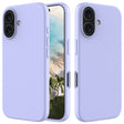 For iPhone 16 Plus Solid Color Silicone Phone Case(Purple) - More iPhone Cases by PMC TechLife | Online Shopping South Africa | PMC TechLife | Buy Now Pay Later Mobicred
