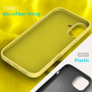 For iPhone 16 Plus Solid Color Silicone Phone Case(Lemon Yellow)