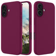 For iPhone 16 Plus Solid Color Silicone Phone Case(Violet) - More iPhone Cases by PMC TechLife | Online Shopping South Africa | PMC TechLife | Buy Now Pay Later Mobicred