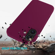 For iPhone 16 Solid Color Silicone Phone Case(Violet)