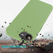 For iPhone 16e Solid Color Silicone Phone Case(Mint Green)
