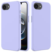 For iPhone 16e Solid Color Silicone Phone Case(Purple)