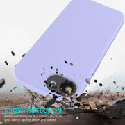 For iPhone 16e Solid Color Silicone Phone Case(Purple)