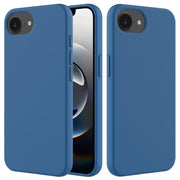 For iPhone 16e Solid Color Silicone Phone Case(Cobalt Blue)