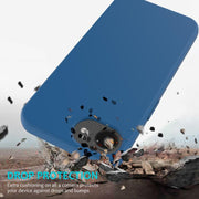 For iPhone 16e Solid Color Silicone Phone Case(Cobalt Blue)