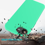 For iPhone 16e Solid Color Silicone Phone Case(Green)