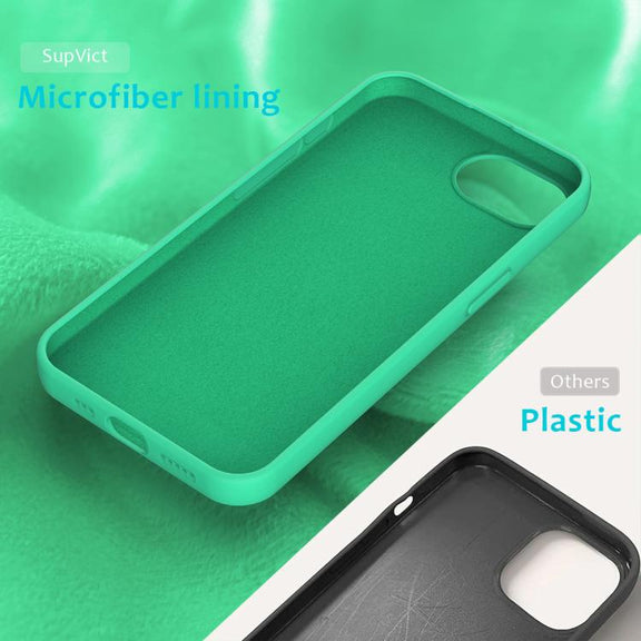 For iPhone 16e Solid Color Silicone Phone Case(Green)
