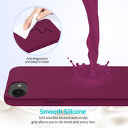 For iPhone 16e Solid Color Silicone Phone Case(Violet)