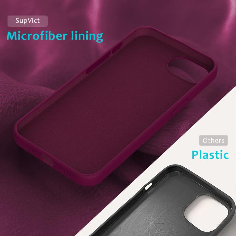 For iPhone 16e Solid Color Silicone Phone Case(Violet)