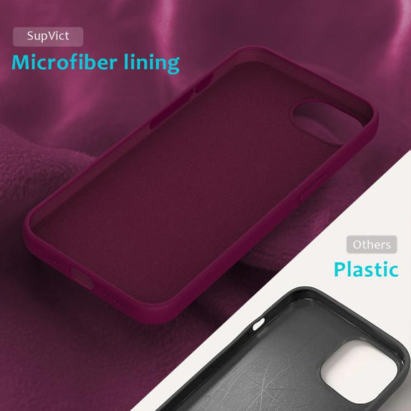 For iPhone 16e Solid Color Silicone Phone Case(Violet)