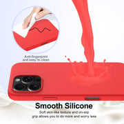For iPhone 16 Pro Shockproof Silicone Magsafe Phone Case(Red)