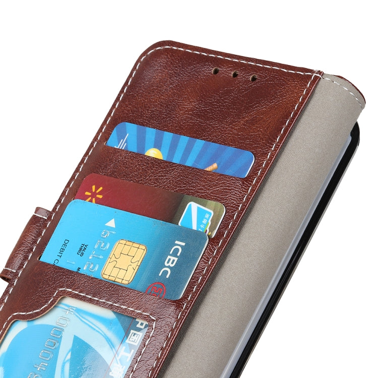 For iPhone 16 Pro Retro Crazy Horse Texture Horizontal Flip Leather Phone Case(Brown)