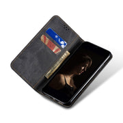 For vivo X100 Pro Denim Texture Flip Leather Phone Case(Black)