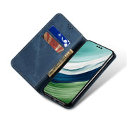 For Honor X6A Denim Texture Flip Leather Phone Case(Blue)
