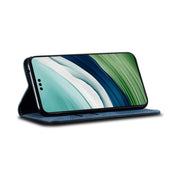 For Honor 100 Denim Texture Flip Leather Phone Case(Blue)