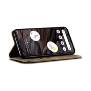 For Honor 200 Lite Global Denim Texture Flip Leather Phone Case(Khaki)