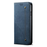 For Honor 200 Lite Global Denim Texture Flip Leather Phone Case(Blue)