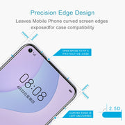 For Huawei nova 7 50 PCS Half-screen Transparent Tempered Glass Film