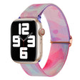 For Apple Watch 42mm Painted Pattern Nylon Replacement Watch Band(Ladder Purple Blue) - free shipping - PMc TechLife - Order now!