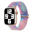 For Apple Watch Ultra 2 49mm Painted Pattern Nylon Replacement Watch Band(Water Fluid) - free shipping - PMC TechLife - Order now!