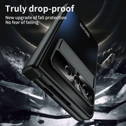 For Google Pixel Fold Integrated Electroplating Folding All-inclusive Phone Case(Black)