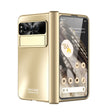 For Google Pixel Fold Integrated Electroplating Folding All-inclusive Phone Case(Gold) - Google Cases by PMC TechLife | Online Shopping South Africa | PMC TechLife | Buy Now Pay Later Mobicred