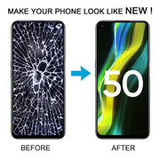 For Realme Narzo 50 4G RMX3286 OEM LCD Screen Digitizer Full Assembly with Frame