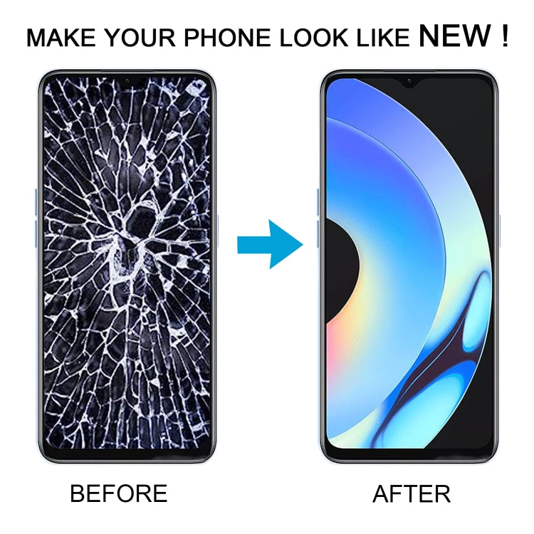 For Realme 10T OEM LCD Screen Digitizer Full Assembly with Frame