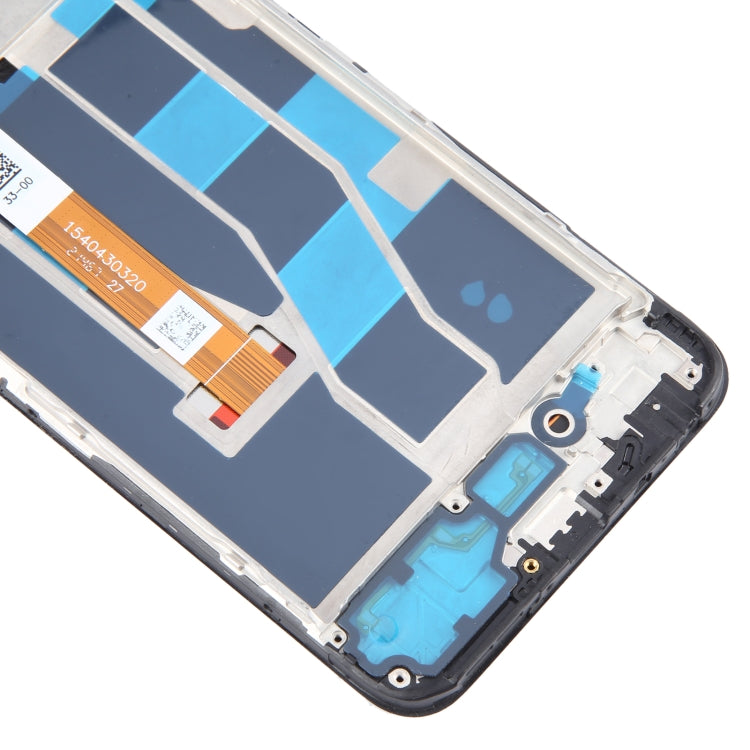 For Realme Q3t OEM LCD Screen Digitizer Full Assembly with Frame