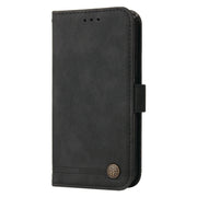 For Google Pixel 9 Pro Skin Feel Life Tree Metal Button Leather Phone Case(Black)
