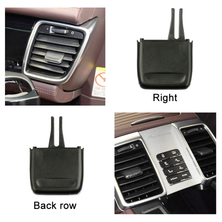 For Porsche Panamera Left Driving Car Air Conditioning Air Outlet Paddle, Type:Right Side