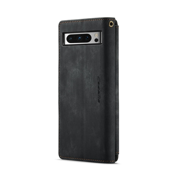 For Google Pixel 8 Pro CaseMe C30 Multifunctional Leather Phone Case(Black)